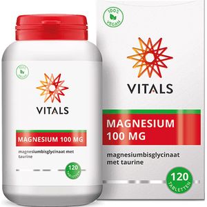 Vitals Magnesium(bisglycinaat) 100mg 120 tabletten