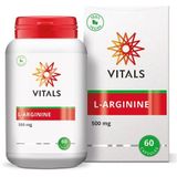 Vitals L-arginine 500 mg 60 Vegetarische capsules