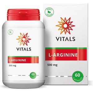 Vitals - L-arginine - 60 Capsules