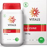 Vitals L-lysine 500 mg 60 Vegetarische capsules