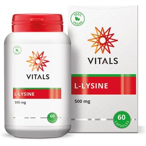 Vitals - L-lysine - 500 mg - 60 Capsules