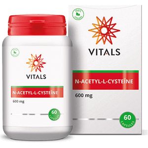 Vitals N-Acetyl-L-cysteine 600 mg 60 Vegetarische capsules