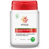 Vitals Vitamine D3 3000IE 100 Vegetarische capsules