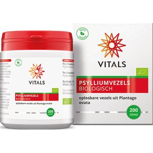 Vitals Psylliumvezels biologisch 200 gram