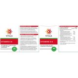 Vitals - Vitamine E-8 - 60 Softgels - een uniek complex met alle 8 tocoferolen en tocotriënolen