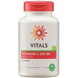 Vitals Vitamine c 250 mg biologisch 60 capsules