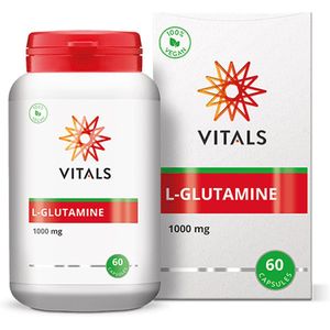 Vitals - L-Glutamine - 1000 MG - 60 Capsules