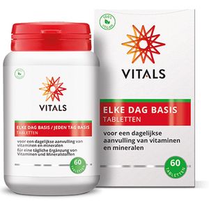Vitals - Elke Dag Basis - 60 tabletten - Multivitamine