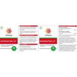 Vitals - Resveratrol-VT - 60 capsules - Met Veri-te™, uitzonderlijk zuivere resveratrol