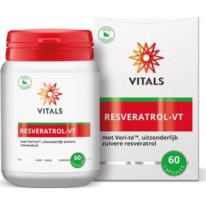 Vitals - Resveratrol-VT - 60 capsules - Met Veri-te™, uitzonderlijk zuivere resveratrol