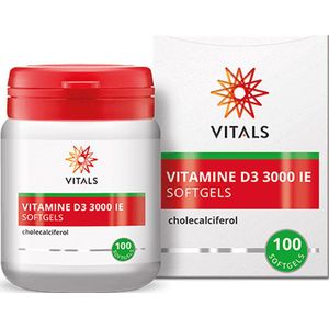 Vitals Vitamine D3 3000IE 100 softgels