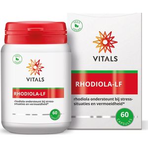 Vitals - Rhodiola-LF - 60 capsules - bevat het hoogwaardige extract Rhodiolife® van specialist Nektium
