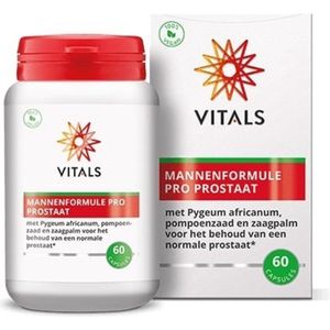 Vitals Mannenformule Pro Prostaat 60 vega capsules