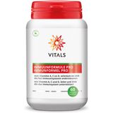 Vitals - Immuunformule Pro - 60 capsules - Met vitamine A, C, D, selenium en zink die het immuunsysteem ondersteunen