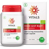 Vitals - Rode Gist Rijst - Bio - 120 capsules