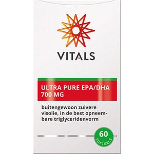 Vitals Ultra pure EPA/DHA 700mg (60 softgels)