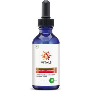Vitals - Elementair Multi-Trace Druppels - 60 ml - Zeewaterconcentraat