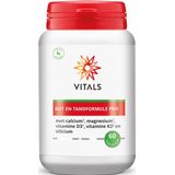 Vitals Bot- en tandformule pro - 60 tabletten. Met calcium, magnesium, vitamine D3, vitamine K2 en silicium