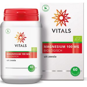 Vitals Magnesium Biologisch 100mg 60 capsules