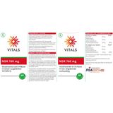 Vitals NDR 760mg - 60 Tabletten - Nicotinamide en D-ribose in een uitgekiende verhouding
