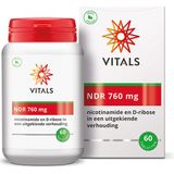 Vitals NDR 760mg - 60 Tabletten - Nicotinamide en D-ribose in een uitgekiende verhouding
