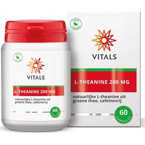 Vitals L-Theanine 200mg 60 capsules