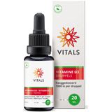 Vitals - Vitamine D3 - Druppels - 25 µg per Druppel