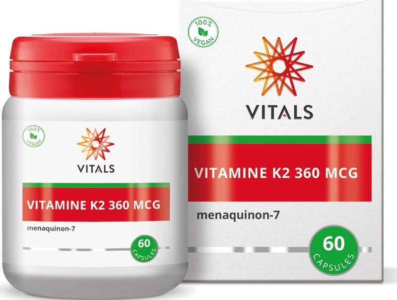 Vitals - Vitamine K2 - 360 μg - Menaquinon-7 - K2VITAL™ DELTA