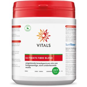 Vitals - Ultimate Fibre Blend - Poeder - 217 gram - Prebiotica - Dagelijkse Aanvulling van Voedingsvezels
