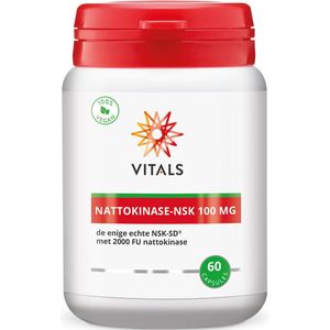 Vitals - Nattokinase-NSK - Supplement - 60 Capsules