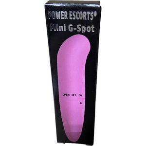 Power Escorts Mini G Spot Vibrator - Mini Vibrator - 12 cm - Roze