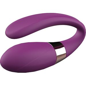 Power escorts - U vibe Couple vibrator - 7 Functies - Paars