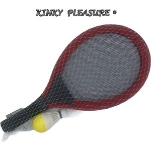 Kinky Pleasure - Racket XL - Tennis Set XL - Kinder Tennis Set - Backminton Kit