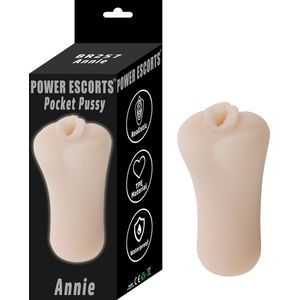 Power Escorts Annie Pocket Realististische Pussy Masturbator - Vagina