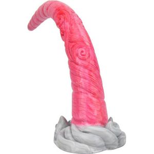 XXLTOYS Unicorn Horn Dildo- N11774 - XXL Pink /Grey Dildo - Huge Length 46 CM