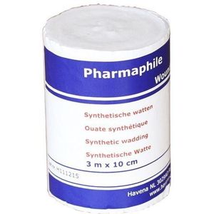 GB Products - Synthetische Watten - Wit - 10 cm x 3 m