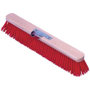 Junai.nl Bezem Euro Stal Rood 80 centimeter breedte