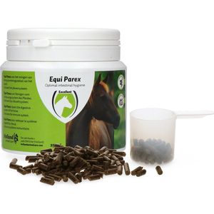 Excellent Equi Parex Pellets - Draagt bij aan een gezonde maag- en darmflora - Geschikt voor paarden - 250gr