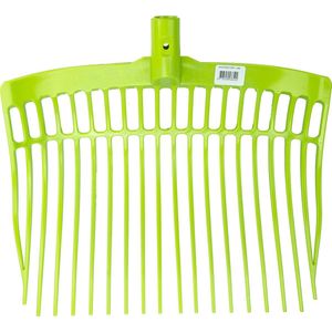 Hofman Mestvork Kunststof lime green zonder steel