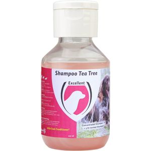 Excellent Shampoo - Sterk reinigende en verzorgende concentraat shampoo - Geschikt voor honden - Tea Tree - 100 ml
