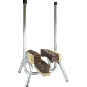 Voetenveger met handsteun - Schoenen en laarzen borstel - Duurzaam - L35xB36xH82 cm