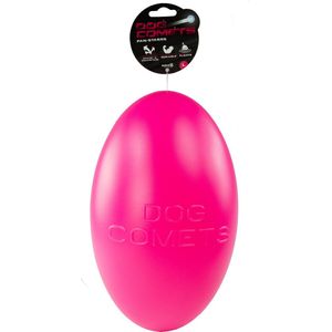 Dog Comets Pan-Stars - 30 cm - Hondenspeelgoed - Hondenbal - Geschikt voor grote honden - Drijvend - Roze - L