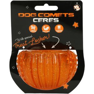 Dog Comets Speelgoedballen voor honden Ceres With Treat Locker Orange