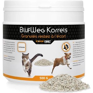 Knock - BlijfWeg - Huisdieren Korrels - Voor Buiten - 500 Gram