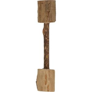 Addicted Wood Dumbell – Kattenspeeltje gemaakt met Madnip – Met Kattenkruid - 10,5 x ø 2 cm