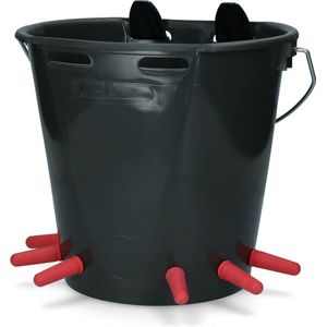 Emmer - Tweezijdig Plat - Inclusief 6 Ventielen en Afdichtringen - Lichtbruin