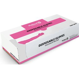Excellent wegwerphandschoenen Vet Roze - Rectaal onderzoek - 100 stk - 31,75 µ - 90 m