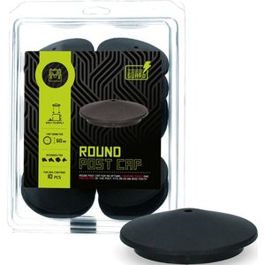 ZoneGuard Rond paalkapje 10 stuks 80 mm