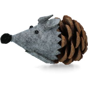 Forest Friends Mouse Grey – Kattenspeeltje met Madnip - Kattenspeelgoed – Kattenkruid Kattenspeeltjes - 8 cm