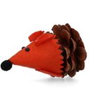 Forest Friends Mouse Orange – Kattenspeeltje met Madnip - Kattenspeelgoed – Kattenkruid Kattenspeeltjes - 8 cm